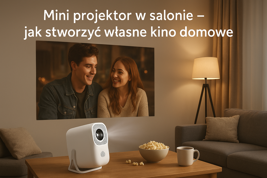 Mini projektor w salonie – jak stworzyć własne kino domowe 🎬