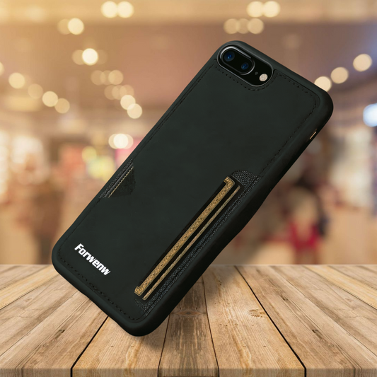 Retro Card Holder – eleganckie etui do iPhone z miejscem na karty