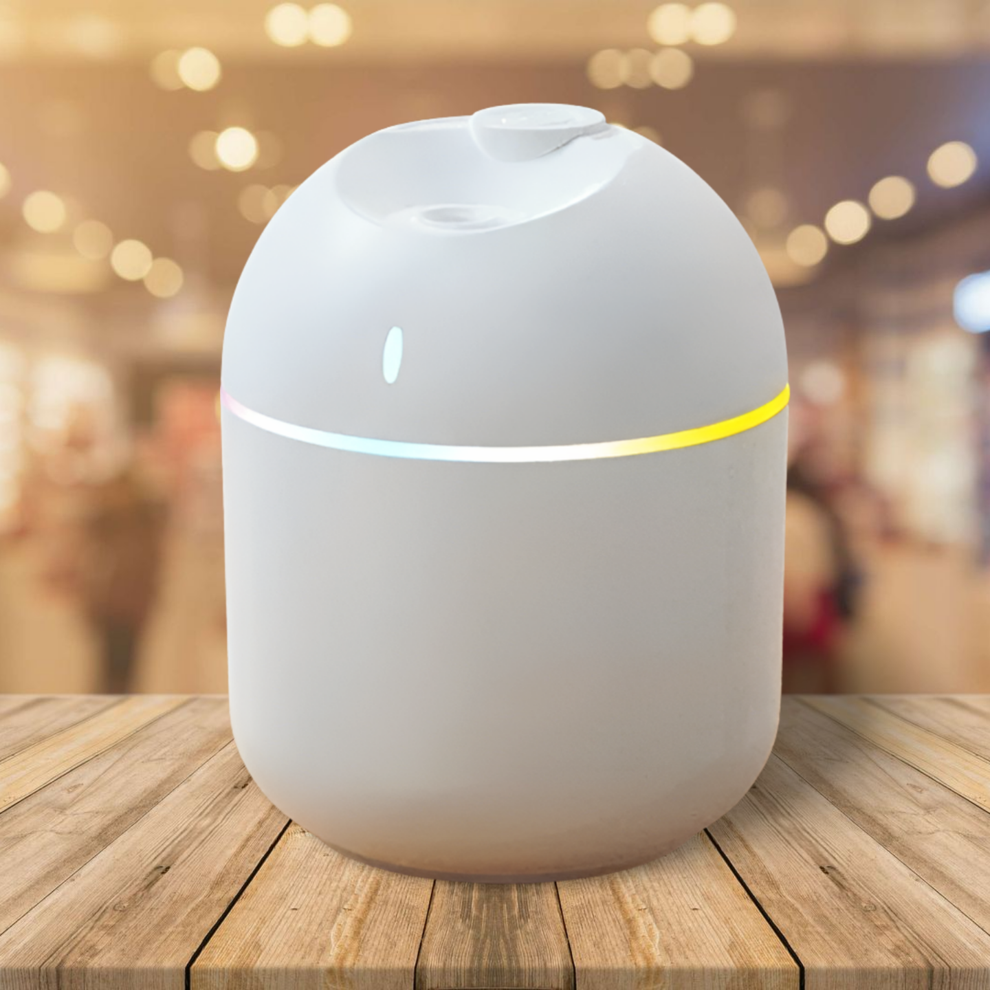 270 ml Nawilżacz Powietrza USB – Cooler Mist, Dyfuzor Aromatyczny z LED oraz Zabezpieczeniem Braku Wody