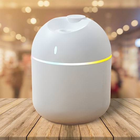 270 ml Nawilżacz Powietrza USB – Cooler Mist, Dyfuzor Aromatyczny z LED oraz Zabezpieczeniem Braku Wody