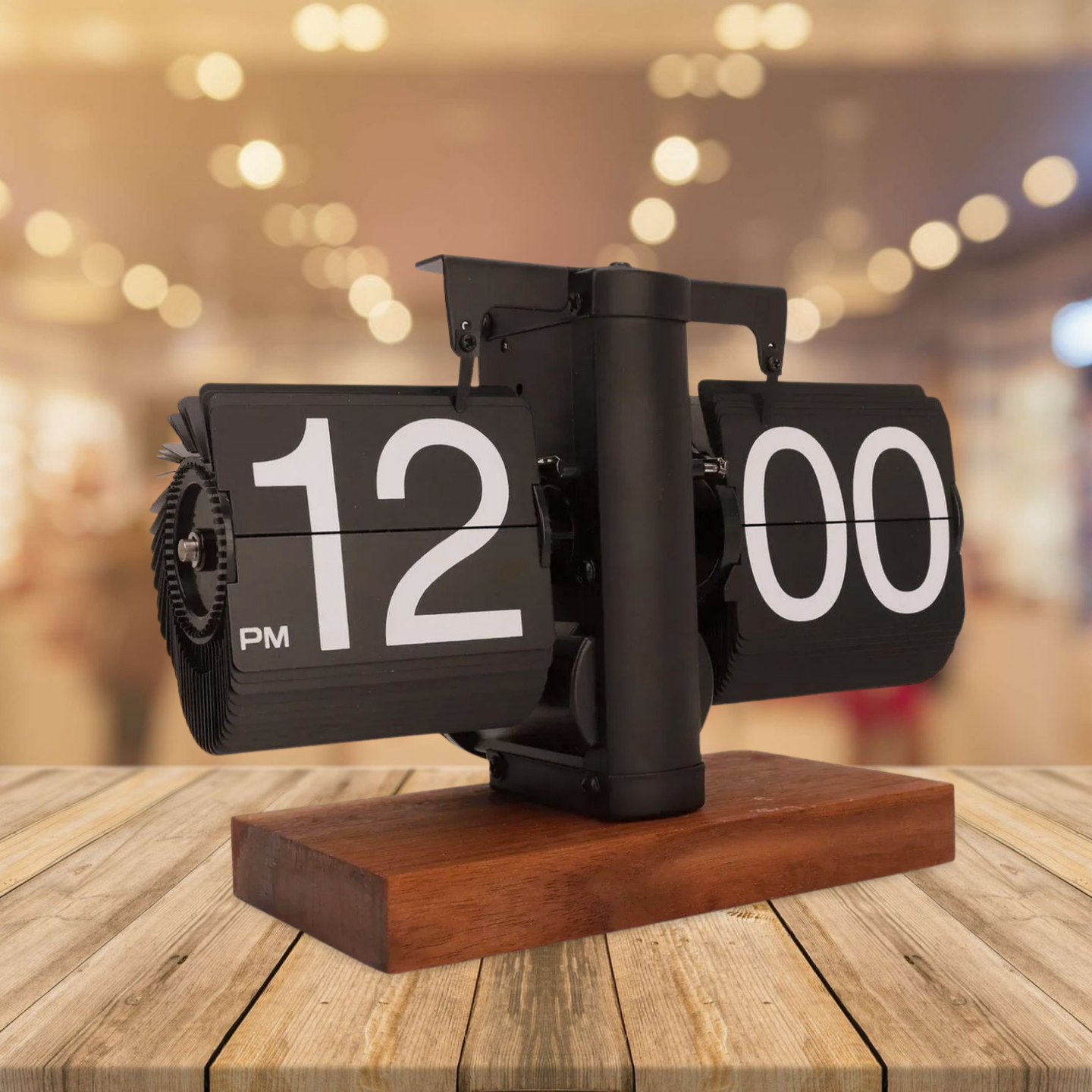 Retro Flip Clock – Stylowy zegar przewijany do domu i biura