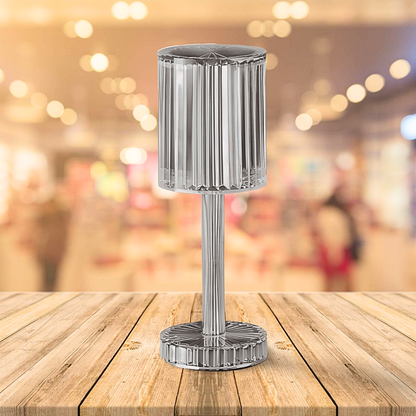 Lampa Kryształowa LED Diamond – Dotykowa, USB, 3 kolory światła