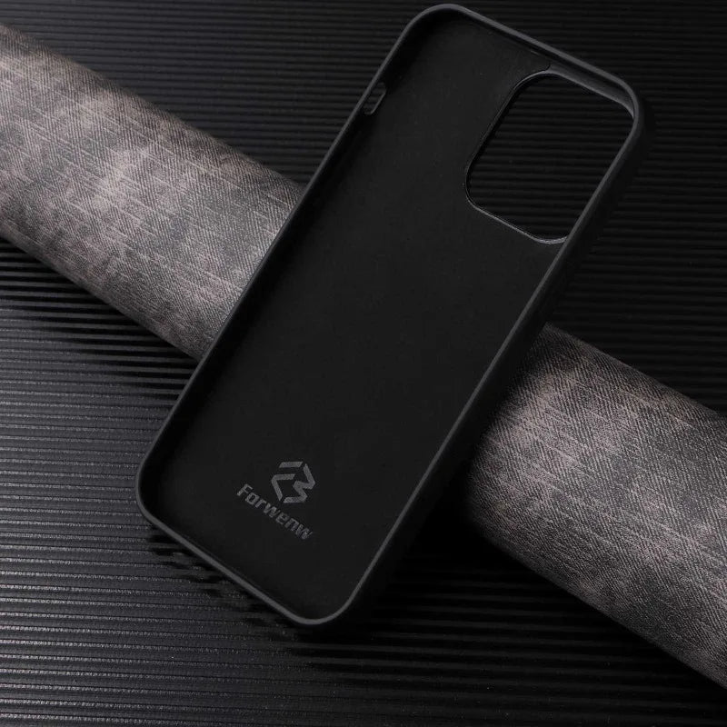 Retro Card Holder – eleganckie etui do iPhone z miejscem na karty