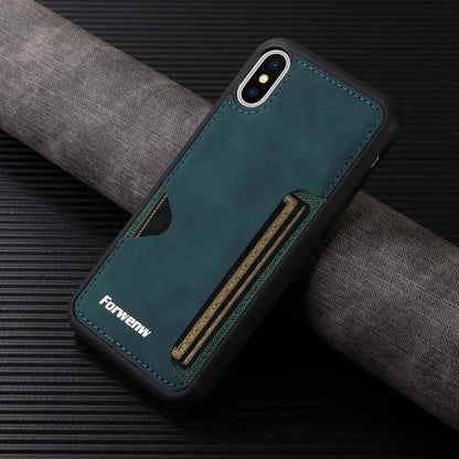 Retro Card Holder – eleganckie etui do iPhone z miejscem na karty