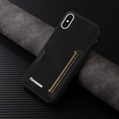 Retro Card Holder – eleganckie etui do iPhone z miejscem na karty