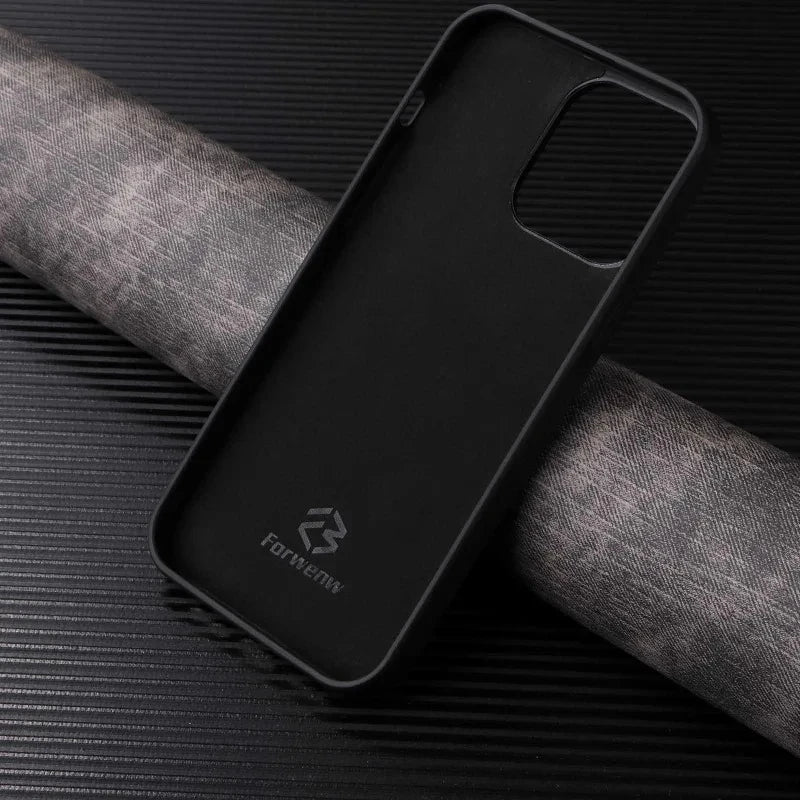 Retro Card Holder – eleganckie etui do iPhone z miejscem na karty